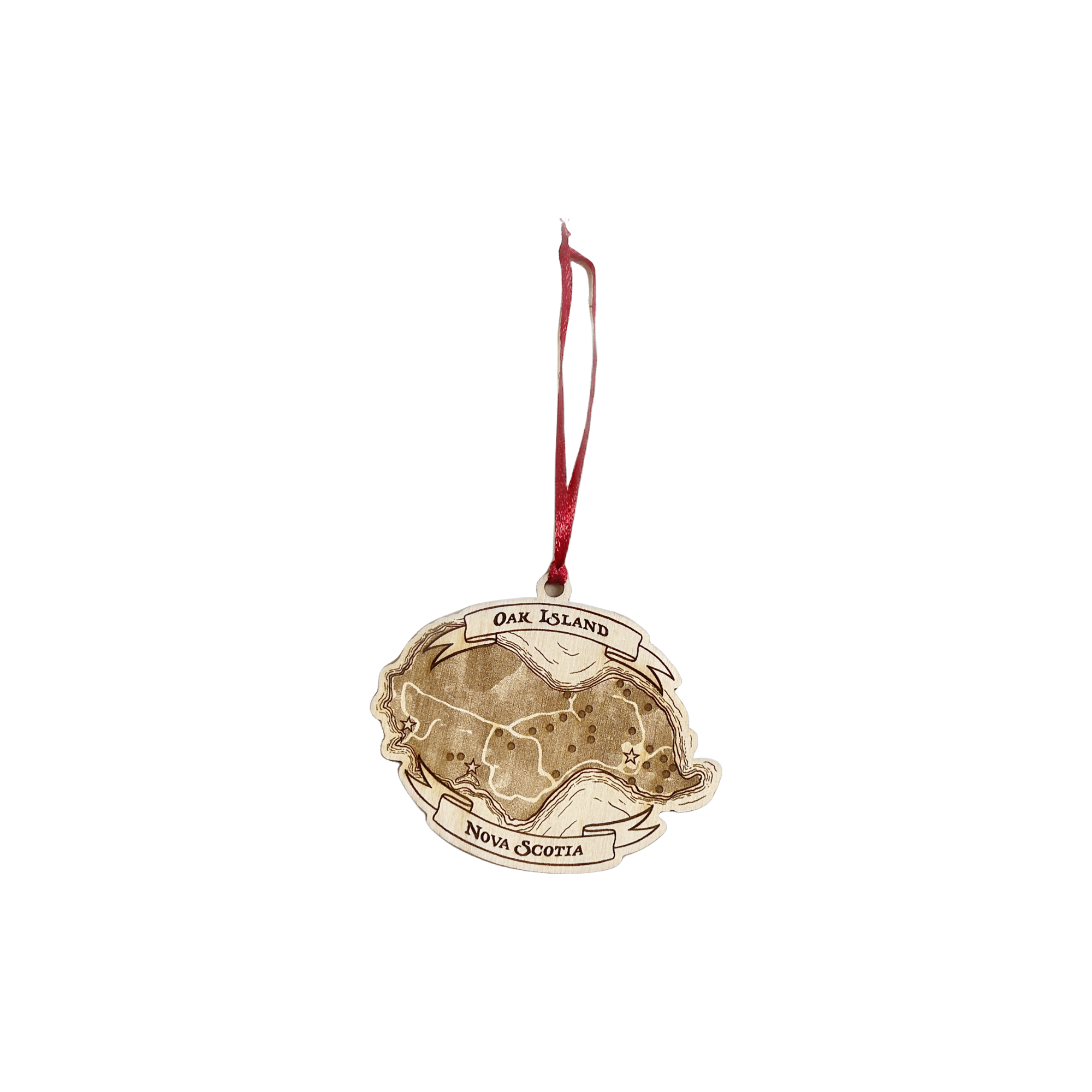 Oak Island Christmas Ornament The Official Oak Island Treasure Shop